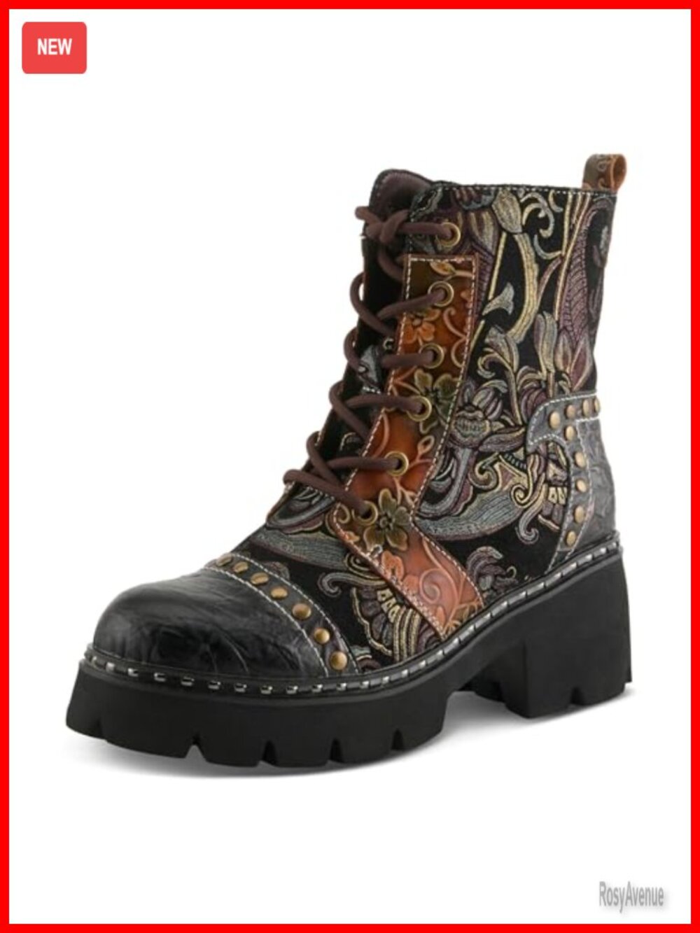 Spring Step L'Artiste Severity Ankle Bootie Suede Leather Faux Fur Lined